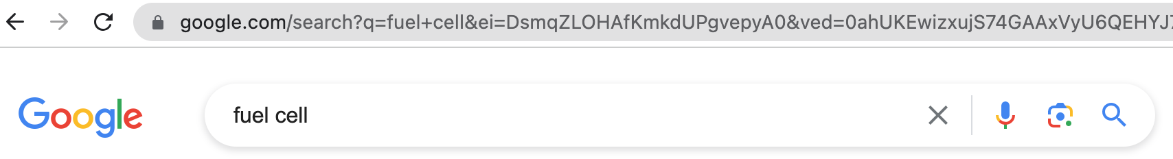 Recherche dans Google